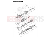 Harley-Davidson 2012 TOURING ROAD GLIDE ULTRA  - FLTRU TRANSMISSION GEARS