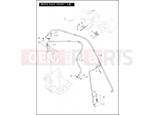 Harley-Davidson 2012 TOURING ROAD GLIDE CUSTOM  - FLTRX BRAKE LINES, FRONT - ABS