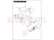 HARLEY-DAVIDSON V-ROD MUSCLE  - VRSCF 105 COSMETIC COVERS - VRSCF