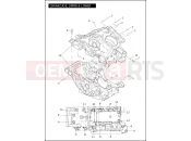 HARLEY-DAVIDSON V-ROD MUSCLE  - VRSCF 105 CRANKCASE, UPPER & LOWER