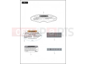 HARLEY-DAVIDSON V-ROD MUSCLE  - VRSCF 105 LABELS
