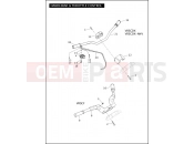Harley-Davidson 2012 VRSC VRSCDX NIGHT ROD SPECIAL ANV  - VRSCDX ANV HANDLEBAR & THROTTLE CONTROL