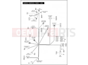 Harley-Davidson 2012 VRSC VRSCDX NIGHT ROD SPECIAL ANV  - VRSCDX ANV WIRING HARNESS, MAIN - ABS (1 OF 3)