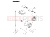 Harley-Davidson 2011 CVO/CUSTOM CVO STREET GLIDE  - FLHXSE2 SOUND SYSTEM