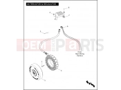 Harley-Davidson 2011 CVO/CUSTOM CVO ROAD GLIDE  - FLTRUSE ALTERNATOR & REGULATOR