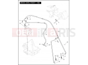 Harley-Davidson 2011 CVO/CUSTOM CVO ROAD GLIDE  - FLTRUSE BRAKE LINES, FRONT - ABS