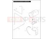 HARLEY-DAVIDSON DYNA SUPER GLIDE CUSTOM  - FXDC EVAPORATIVE EMISSIONS COMPONENTS