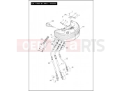 Harley-Davidson 2011 SOFTAIL FAT BOY  - FLSTF OIL TANK & LINES - FXCWC
