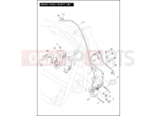 Harley-Davidson 2011 SOFTAIL ROCKER C  - FXCWC BRAKE LINES, FRONT, ABS