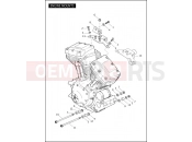 HARLEY-DAVIDSON BLACKLINE  - FXS ENGINE MOUNTS