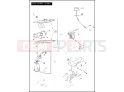 HARLEY-DAVIDSON BLACKLINE  - FXS FUEL PUMP - FXCWC