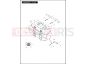 HARLEY-DAVIDSON BLACKLINE  - FXS SADDLEBAGS - FLSTC