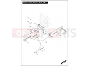 HARLEY-DAVIDSON SOFTAIL STANDARD  - FXST BRAKE LINE & MODULE, REAR, ABS