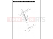 Harley-Davidson 2011 SPORTSTER SPORTSTER 1200 CUSTOM  - XL1200C FORK BRACKETS, FRONT - 883L/N/R, 1200C/CP/L/N/X