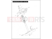 Harley-Davidson 2011 SPORTSTER IRON 883  - XL883N FORK BRACKETS, FRONT - XR1200X