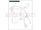 Harley-Davidson 2011 TOURING ROAD KING  - FLHR BRAKE LINES, FRONT - ABS