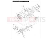 Harley-Davidson 2011 TOURING ELECTRA GLIDE CLASSIC  - FLHTC TRANSMISSION BEARINGS & COVERS