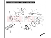 Harley-Davidson 2011 TOURING ULTRA CLASSIC  - FLHTCU INSTRUMENTS - FLHTC, FLHTCU, FLHTK & FLHX (2 OF 2)