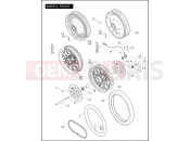 Harley-Davidson 2011 TOURING ULTRA CLASSIC  - FLHTCU WHEELS, FRONT (2 OF 2)