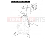 Harley-Davidson 2011 TOURING ROAD GLIDE CUSTOM  - FLTRX 103 BRAKE LINES & MODULE, REAR - ABS