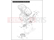 Harley-Davidson 2011 TRIKE STREET GLIDE TRIKE  - FLHXXX ENGINE MOUNTS & STABILIZER LINK