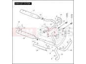 Harley-Davidson 2011 TRIKE STREET GLIDE TRIKE  - FLHXXX EXHAUST SYSTEM
