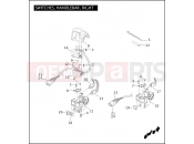 Harley-Davidson 2011 TRIKE STREET GLIDE TRIKE  - FLHXXX SWITCHES, HANDLEBAR, RIGHT