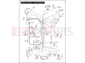 Harley-Davidson 2011 TRIKE STREET GLIDE TRIKE  - FLHXXX WIRING HARNESS, INTERCONNECT