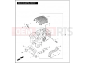 HARLEY-DAVIDSON VRSCDX NIGHT ROD SPECIAL  - VRSCDX 105 BRAKE CALIPER, FRONT