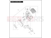 HARLEY-DAVIDSON VRSCDX NIGHT ROD SPECIAL  - VRSCDX 105 BRAKE CALIPER, REAR