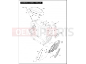 HARLEY-DAVIDSON VRSCDX NIGHT ROD SPECIAL  - VRSCDX 105 COSMETIC COVERS - VRSCDX