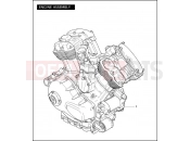 HARLEY-DAVIDSON VRSCDX NIGHT ROD SPECIAL  - VRSCDX 105 ENGINE ASSEMBLY