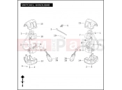 HARLEY-DAVIDSON VRSCDX NIGHT ROD SPECIAL  - VRSCDX 105 SWITCHES, HANDLEBAR