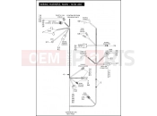 Harley-Davidson 2011 VRSC V-ROD MUSCLE  - VRSCF WIRING HARNESS, MAIN - NON ABS (2 OF 3)