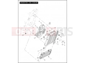 HARLEY-DAVIDSON V-ROD MUSCLE  - VRSCF 105 RADIATOR & OIL COOLER