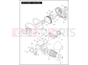 Harley-Davidson 2010 CVO/CUSTOM CVO FAT BOB  - FXDFSE2 AIR CLEANER - NON JAPAN