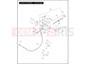 Harley-Davidson 2010 CVO/CUSTOM CVO ULTRA CLASSIC BLACK  - FLHTCUSE5 BLK CLUTCH CONTROL - FLHTCUSE5 (1 OF 2)