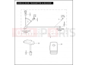 Harley-Davidson 2010 CVO/CUSTOM CVO ULTRA CLASSIC BLACK  - FLHTCUSE5 BLK GARAGE DOOR TRANSMITTER & RECEIVER