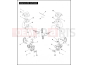 Harley-Davidson 2010 CVO/CUSTOM CVO ULTRA CLASSIC BLACK  - FLHTCUSE5 BLK HANDLEBAR SWITCHES