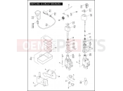 Harley-Davidson 2010 CVO/CUSTOM CVO ULTRA CLASSIC BLACK  - FLHTCUSE5 BLK SWITCHES & CIRCUIT BREAKERS (1 OF 2)