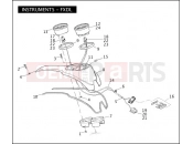 HARLEY-DAVIDSON DYNA SUPER GLIDE  - FXD INSTRUMENTS - FXDL