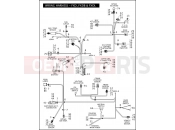 HARLEY-DAVIDSON DYNA SUPER GLIDE CUSTOM  - FXDC WIRING HARNESS - FXD, FXDB & FXDL (2 OF 2)