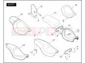 Harley-Davidson 2010 DYNA DYNA LOW RIDER  - FXDL SEATS