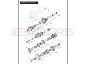 Harley-Davidson 2010 SOFTAIL HERITAGE SOFTAIL CLASSIC  - FLSTC TRANSMISSION GEARS