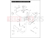 Harley-Davidson 2010 SOFTAIL SOFTAIL DELUXE  - FLSTN FUEL TANK - ALL MODELS EXCEPT FXCWC
