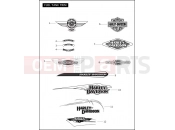 Harley-Davidson 2010 SOFTAIL SOFTAIL DELUXE  - FLSTN FUEL TANK TRIM