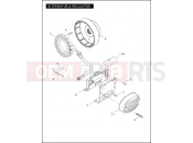 HARLEY-DAVIDSON CROSS BONES  - FLSTSB ALTERNATOR & REGULATOR