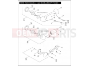 HARLEY-DAVIDSON CROSS BONES  - FLSTSB REAR TURN SIGNALS - ALL MODELS EXCEPT FXCWC