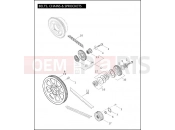 HARLEY-DAVIDSON SOFTAIL STANDARD  - FXST BELTS, CHAINS, SPROCKETS