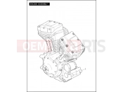 HARLEY-DAVIDSON SOFTAIL CUSTOM  - FXSTC ENGINE ASSEMBLY - TWIN CAM 96â¢